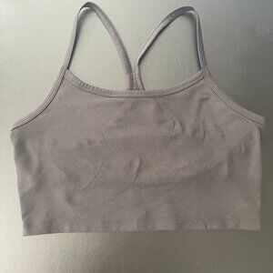 OFFLINE By Aerie the Hugger Longline Racerback Sports Bra size L Black